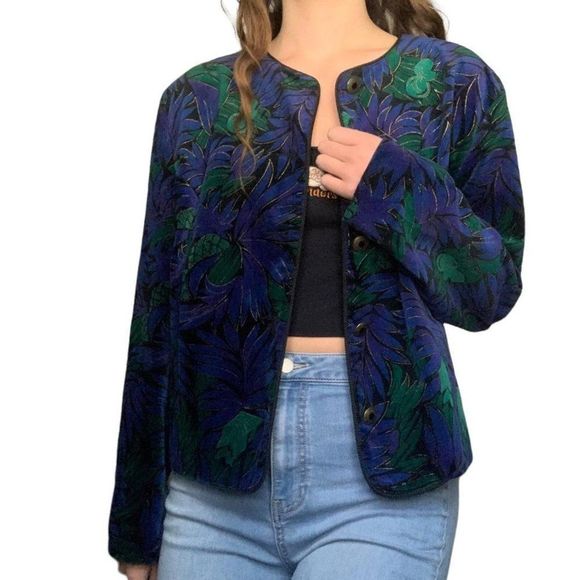 Patterned Blazer - Picture 2 of 4